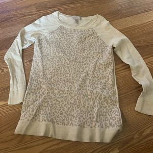 Banana Republic Cheetah Sweater